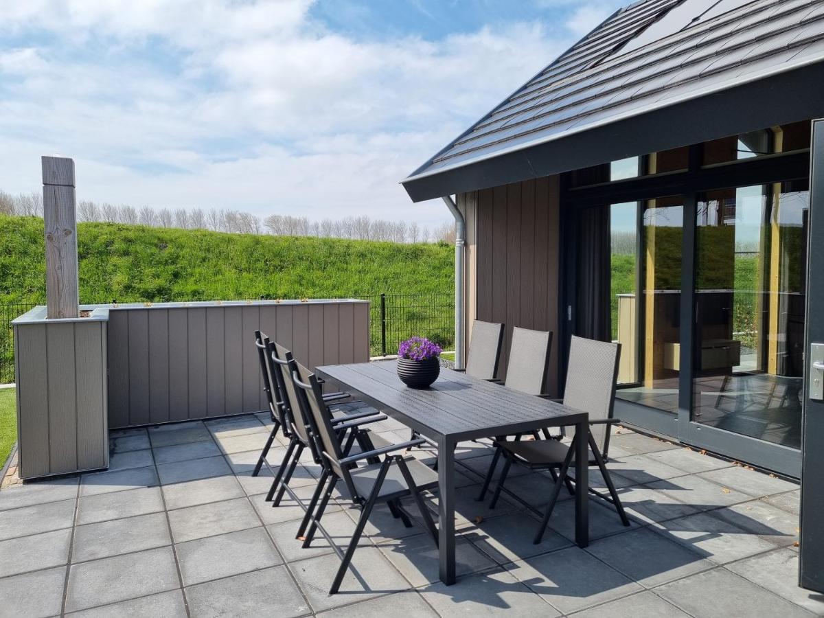Chalet Met Sauna En Airconditioning Sint Annaland Luaran gambar
