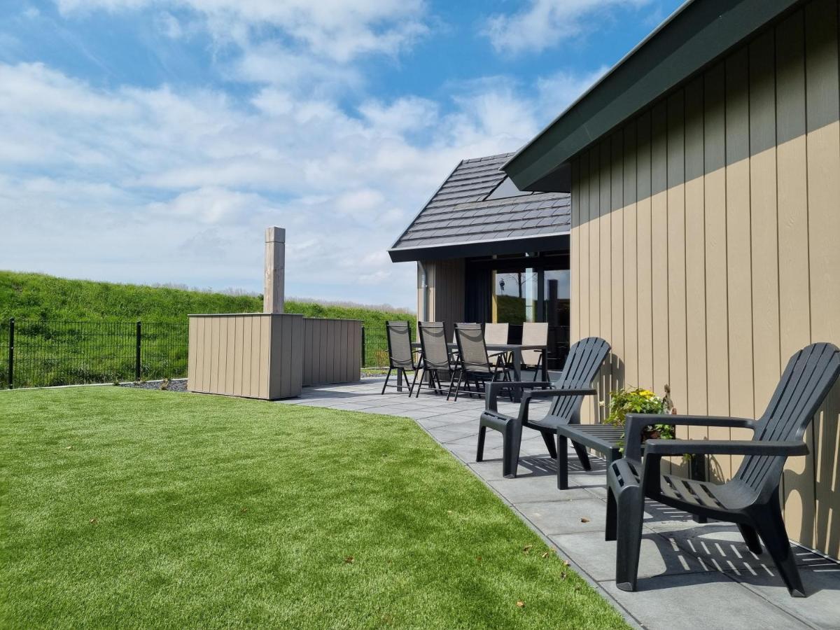 Chalet Met Sauna En Airconditioning Sint Annaland Luaran gambar